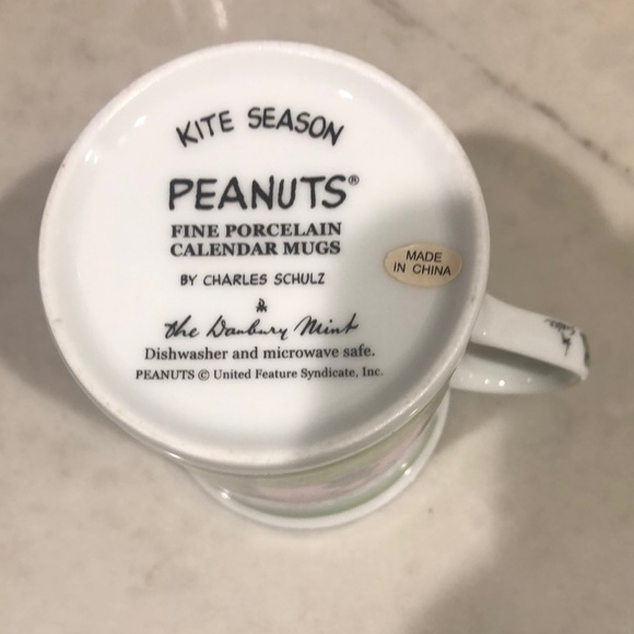 Danbury Mint Porcelain Calendar Mug March - Picture 6 of 6